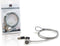Conceptronic Notebook Security Lock - Sleutel Kensington - 1,5 m - Zilver