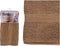 Berilo Handdoek 90 X 150 Cm Katoen Bruin