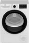Beko B3to82c9w - Warmtepompdroger - 8 kg - 64 dB - Energieklasse C - Wit