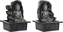 Tuinfontein DKD Home Decor 21 x 17,5 x 25 cm Boeddha Hars Orientaals (2 Stuks)