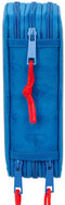 Safta Superman - Gevuld etui - 37 stuks - 19.5 x 12.5 x 5.5 cm - Blauw
