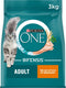 Purina ONE Adult - Kattenvoer Droogvoer - Kip & Volkoren Granen - 3 kg