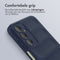 imoshion Hoesje - Geschikt voor Samsung Galaxy A25 (5G) - EasyGrip Backcover - Donkerblauw