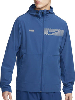 Unlimited Repel Hooded Sportjas - Mannen - Waterafstotend - Blauw