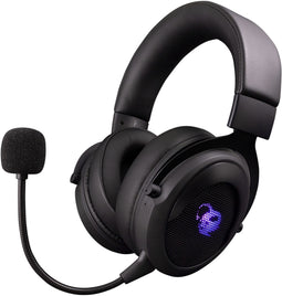 Deep Gaming RGB G01 PRO - Gaming Headset - Draadloos - Zwart