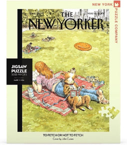 New York Puzzle Company To Fetch or Not To Fetch - 500 pieces