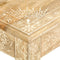 vidaXL - Salontafel - handgeschilderd - 110x50x45 - cm - massief - mangohout