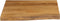vidaXL - Tafelblad - met - natuurlijke - rand - 80x80x3,8 - cm - massief - mangohout