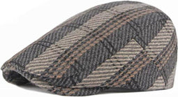 Cardiff 1962 Flat Cap – One Size – Grijs