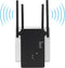 Wifi-versterker, 1200 Mbit/s, wifi-extender, dual band, wifi-versterker, internetversterker met 4 an