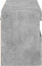 vidaXL - Tv-wandmeubel - met - LED-verlichting - 80x30x40 - cm - betongrijs