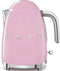 Smeg KLF03PKEU - Waterkoker - 1,7L 2400W - Roze