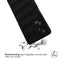 imoshion Hoesje - Geschikt voor Oppo A58 - EasyGrip Backcover - Zwart