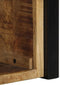 vidaXL - Nachtkastjes - 2 - st - 40x35x40 - cm - massief - ruw - hout - mango