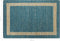 vidaXL - Vloerkleed - handgemaakt - 80x160 - cm - jute - blauw