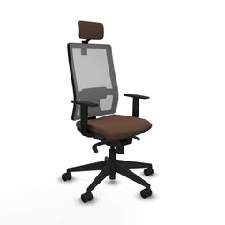 Bureaustoel Piqueras y Crespo 1D066N2 Donkerbruin