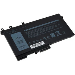 Dell Latitude 5480 5490 - Accu 11.4V 4500 mAh - Zwart