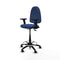 Piqueras y Crespo B2D01RF - Bureaustoel - Hoogteverstelbaar met armleuning - Marineblauw