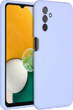 Accezz Samsung Galaxy A13 (5G) / A04s - Liquid Silicone Backcover - Schokabsorberend - Paars