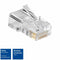 ACT Modulaire CAT5E RJ-45 Connector - 10 stuks - Geschikt voor ronde soepele kabels (10 stuks)