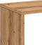 vidaXL - Kamerscherm - / - boekenkast - 67x25x161,5 - cm - hout - artisanaal - eiken