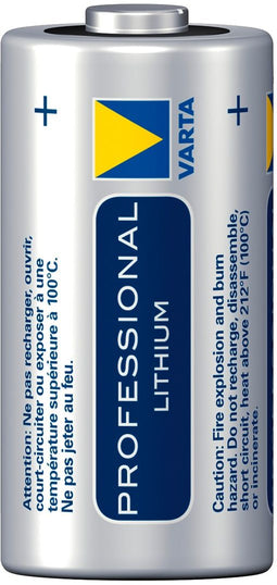 Varta CR123A - Foto batterij - Lithium 3V 1600mAh (2 stuks)