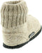 Bergstein Cozy - Unisex sloffen 100% scheerwol - Beige