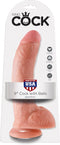 Pipedream King Cock realistische dildo Cock - With Ballskin beige - 10,24 inch