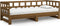 vidaXL - Slaapbank - uitschuifbaar - grenenhout - honingbruin - 2x(90x200) - cm