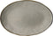 Dutch Rose Organic Ovale schaal - Serveerschaal - 34xØ 23cm - Stoneware Handgemaakt - Creme