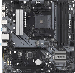ASRock A520M Phantom Gaming 4 - Micro ATX Moederbord - AMD Socket AM4 - 128 GB DDR4 (4 DIMM)