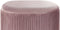 RICHLAND - Poef - Roze - 55 cm - Fluweel