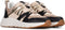 POSH by Poelman CAROCEL - Dames sneaker - Vetersluiting met gouden details - Zwart met beige