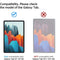 Spigen - Galaxy Tab S7/S8 - Screen Protector 9H met Montage Frame
