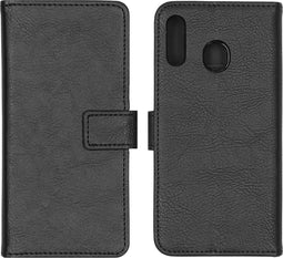 iMoshion Hoesje Geschikt voor Samsung Galaxy M20 Power Hoesje Met Pasjeshouder - iMoshion Luxe Bookcase - Zwart