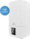Aironex LB38 - Ultrasoonbevochtiger - 3.8 Liter - Topfill - Aroma - Wit