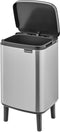 Brabantia Bo Hi Prullenbak - 7 liter - Ruimtebesparend - Matt Steel Fingerprint Proof