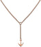 Tommy Hilfiger TJ2700923 - Dames Ketting - Staal - Rosé goud - 71.12 cm
