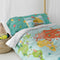 Happy Friday Duvet cover set 2 pieces World map 155x220 cm (Single) Multicolor
