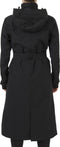 AGU Trench Coat Long - Regenjas Dames - Wind- en waterproof - Zwart - L