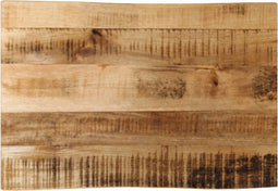 vidaXL - Tafelblad - met - natuurlijke - rand - 60x40x3,8 - cm - massief - mangohout