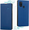 iMoshion Hoesje Geschikt voor Samsung Galaxy A21s Hoesje Met Pasjeshouder - iMoshion Slim Folio Bookcase - Donkerblauw