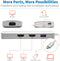 Tripp-Lite U442-DOCK12-S - USB-C Docking Station - (x2) HDMI + VGA Thunderbolt 3 PD Charging - Zilver