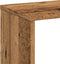 vidaXL - Kamerscherm - / - boekenkast - 67x25x161,5 - cm - hout - oud - houtkleur