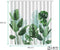 Loti Living Strelitzia - Douchegordijn 180x200 cm - Waterdicht en Anti Schimmel - Inclusief ringen