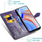iMoshion Hoesje Geschikt voor Oppo Reno4 5G Hoesje Met Pasjeshouder - iMoshion Mandala Bookcase - Paars