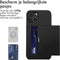 iMoshion Hoesje Geschikt voor iPhone 14 Plus Hoesje - Ruimte voor 2 pasjes - iMoshion Backcover met pasjeshouder - Zwart