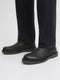 JACK&JONES JFWLEYTON LEATHER SN - Heren laarzen - Pirate Black