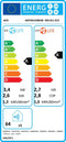 AEG AXP34U338HW - Mobiele airco - 3.4 kW koelvermogen - Wit