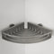 Tiger Boston - Doucherek - Hoek douchemand 24,7 cm - RVS geborsteld